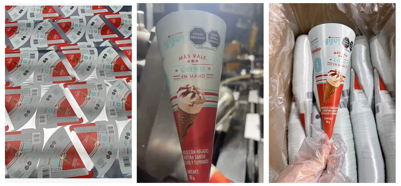 ice cream paper cone printing1 ice cream paper cone printing1